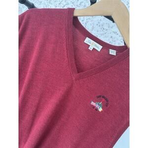 Peter Millar Sweater Vest Mens XXL Merino Wool 2009 Walker Cup Golf